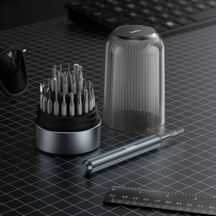 Набір викруток HOCO UT11 31-in-1 screwdriver sett deep space gray (6942007674621)