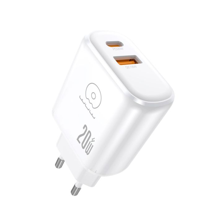 Мережевий зарядний пристрій WUW-C276 PD20W+QC18W (6978749570204)