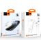 Мережевий зарядний пристрій з кабелем WUW-T104L PD20W A+C  Lightning kit (6978749570631)