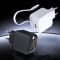 Мережевий зарядний пристрій з кабелем WUW-C268 12W fast charger USB A +retractable 70cm type c Cable (6978749570044)