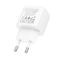 Мережевий зарядний пристрій HOCO CS51A Surplus dual-port charger(EU) White (6942007631419)
