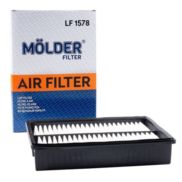 Панельный воздушный фильтр Molder LF50 замена WA9529 LX1688 C2841 AP1132 (LF1578)