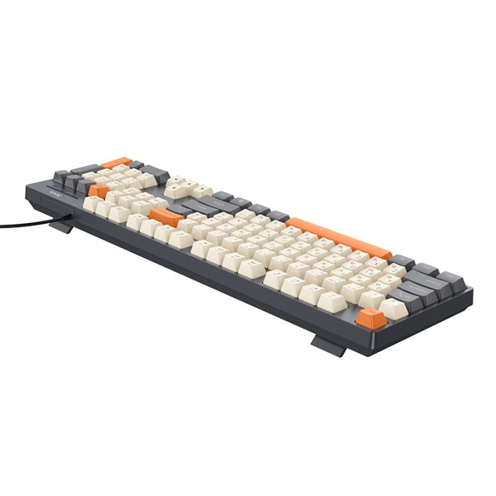 Клавіатура HOCO GM61 Murphy 3-color wired keyboard(Ukrainian version) star gray (6942007678940)