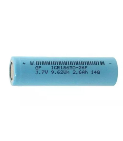 Акумулятор GP 18650 3.7V 2600mAh (1шт) (GP18650(2600mAh))