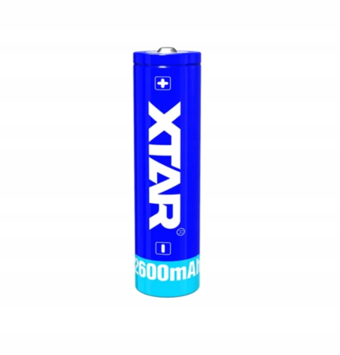 Акумулятор XTAR 18650 2600mAh з захистом (1шт) (6952918340263)