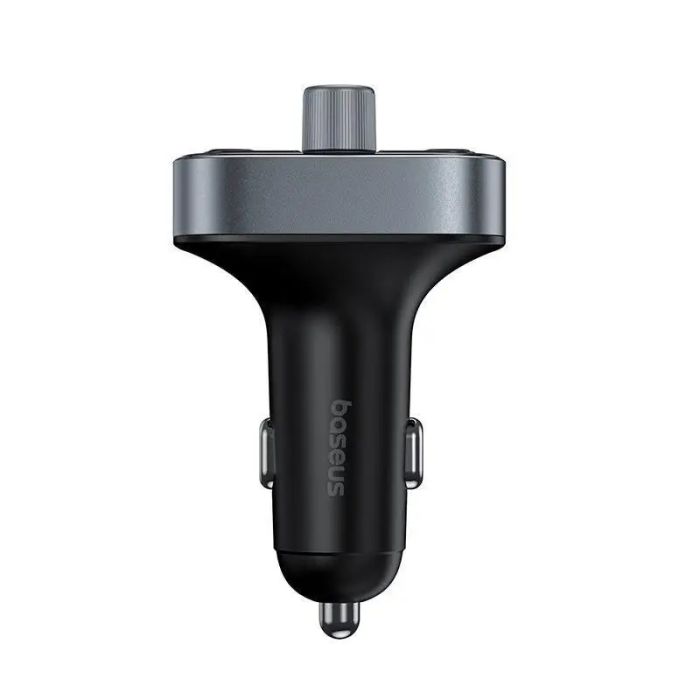 АЗП з FM-модулятором Baseus S-09 Pro Series Car FM Transmitter Cluster Black (C10762200113-00)