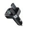 АЗП з FM-модулятором Baseus S-09 Pro Series Car FM Transmitter Cluster Black (C10762200113-00)