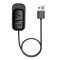 USB-хаб WUW-C245 3-in-1 USB-A  to 2 USB-A, USB-C Black (6972573338511)