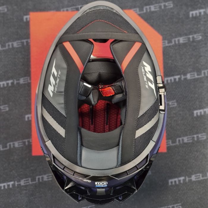 Мотошолом MT THUNDER 4 SV Solid Gloss White XL