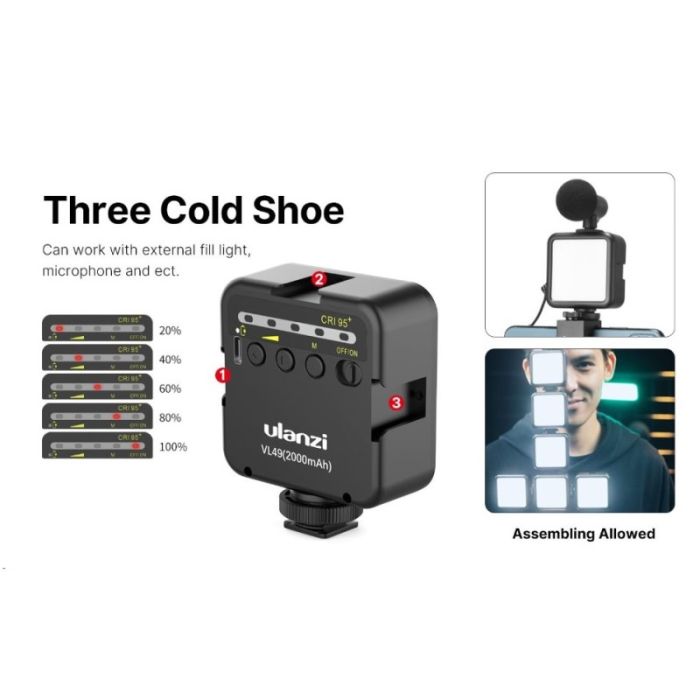 Набір блогера Ulanzi Vijim vlog kit 6 (UV-2057) (2057)