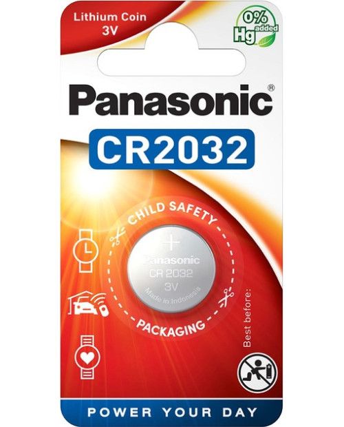 Батарейка Panasonic CR2032 (1шт) (5019068085138)