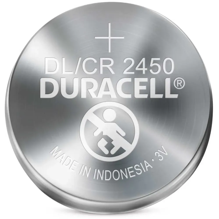 Батарейка Duracell CR2450 3V літієва (2шт) (5000394152137)
