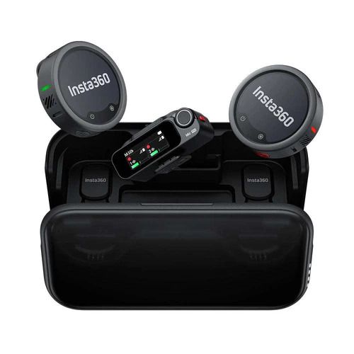 Мікрофонна радіосистема Insta360 Mic Pro (2TX+1RX) (6942590200771)