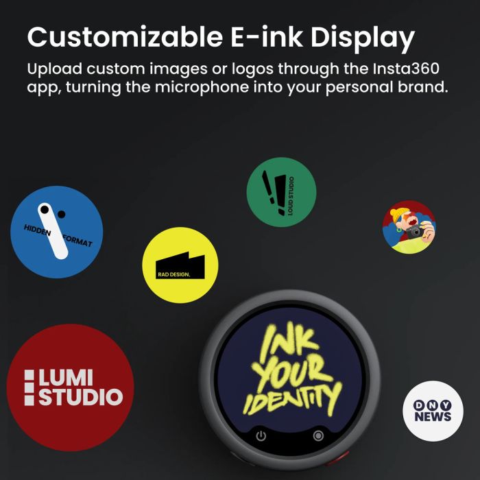 Мікрофонна радіосистема Insta360 Mic Pro (2TX+1RX) (6942590200771)