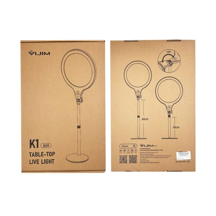 Відеосвітло Ulanzi Vijim Desktop Live Light (UV-2324 K1) (2324)