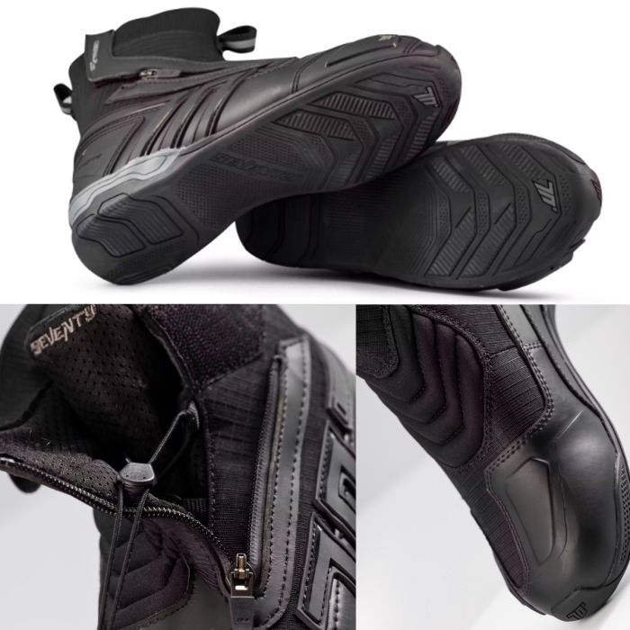Моточеревики Seventy SD-BT7 OBERALP LOW Black 39