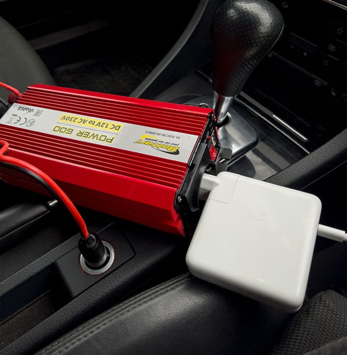 Інвертор 12в 220в 600W "POWER-600" автомобільний