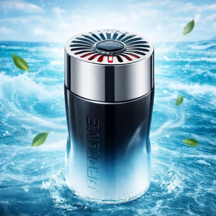Ароматизатор в машину Parfume пахучка на панель приборов с запахом Ocean (XX-007-2)