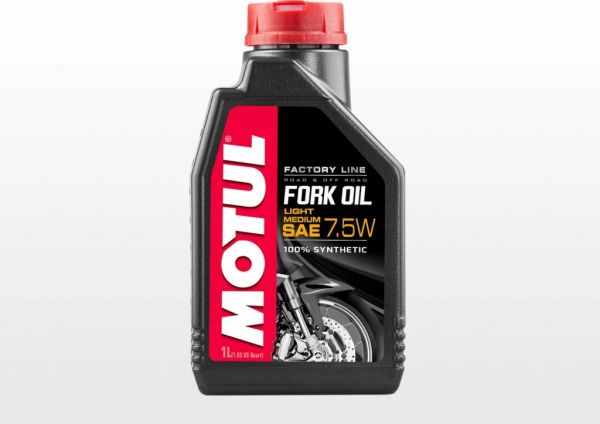 Масло вилочное Motul Fork Oil Factory Line Light/Medium 7,5W (1л)