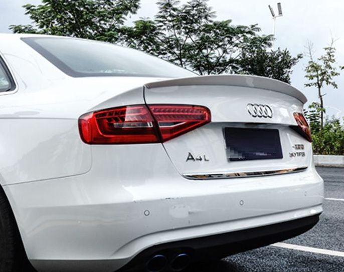 Спойлер на Audi A4 B8 стиль S4 ABS-пластик (2012-2015)