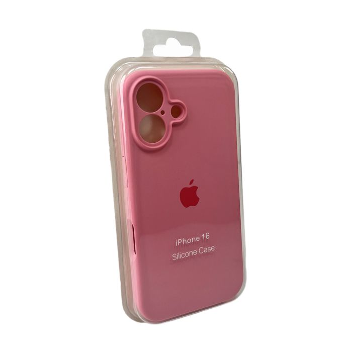 Чохол для смартфона Silicone Full Case AA Camera Protect for Apple iPhone 16 6,Light Pink (FullAAi16-6)