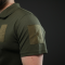 Тактическая футболка поло олива Military (46р)
