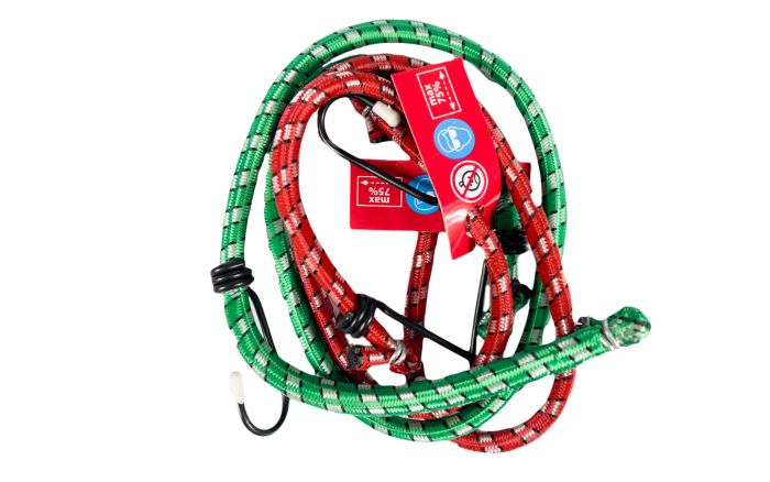 Ремінці для закріплення багажу 2шт x 80см Ø 8мм "ELASTIC STRAP"