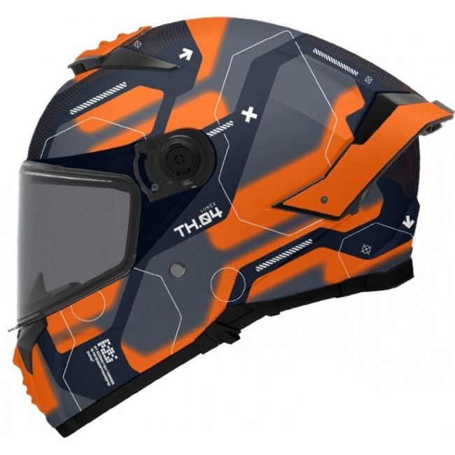 Мотошолом MT THUNDER 4 SV LUMEX C24 Matt M