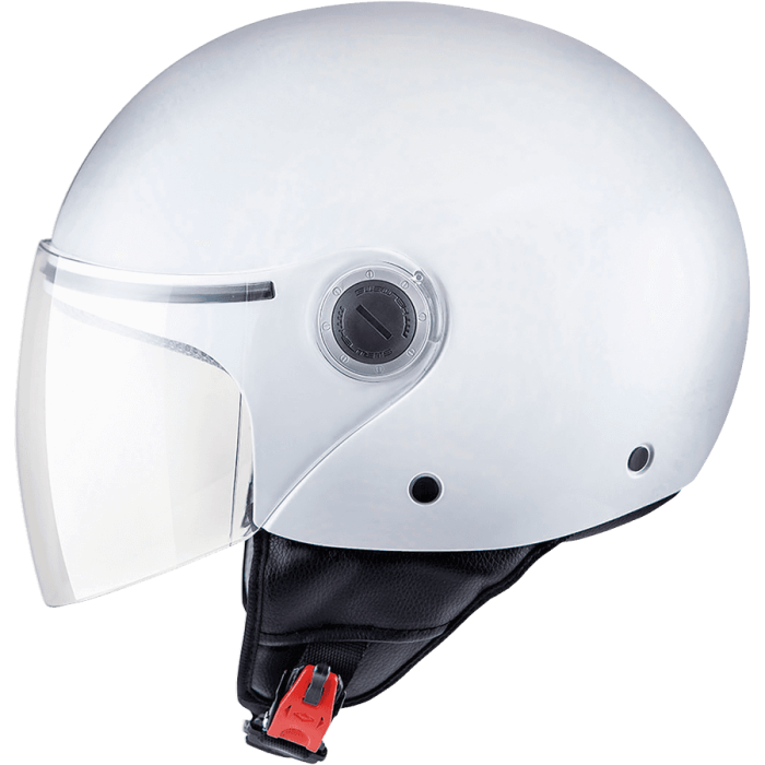 Мотошолом MT STREET S Solid Gloss Pearl White ECE2206 M