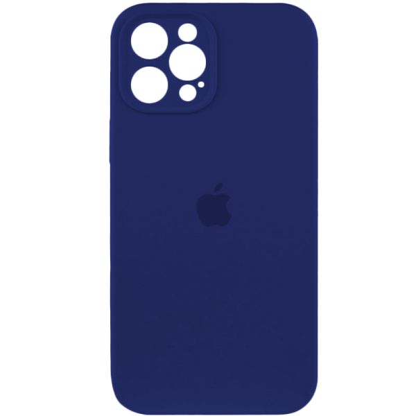 Чохол для смартфона Silicone Full Case AA Camera Protect for Apple iPhone 12 Pro 39,Navy Blue (FullAAi12P-39)