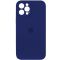 Чохол для смартфона Silicone Full Case AA Camera Protect for Apple iPhone 12 Pro 39,Navy Blue (FullAAi12P-39)