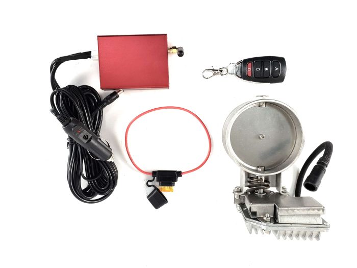 Заслонки на выхлоп электрическая 89мм на AUDI A1 8X 2010-2014 года