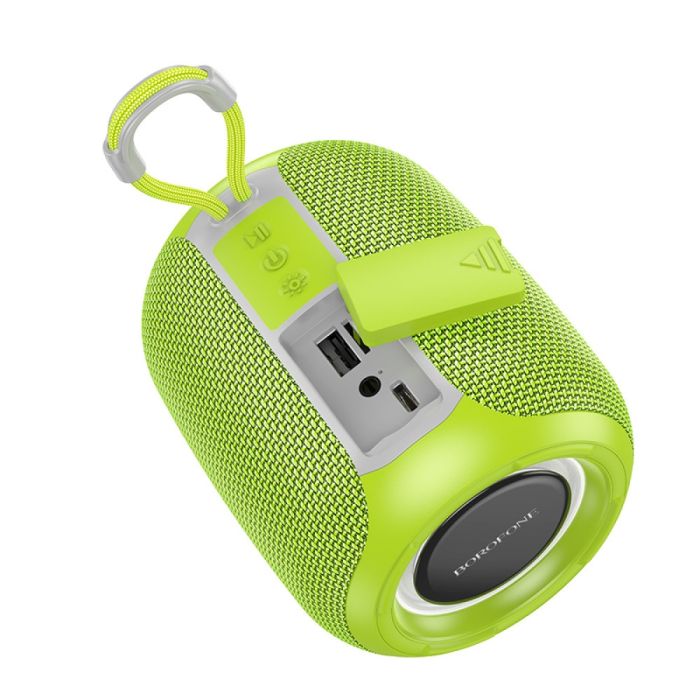 Портативна колонка BOROFONE BR36 Lucy sports BT speaker Green (6941991104381)
