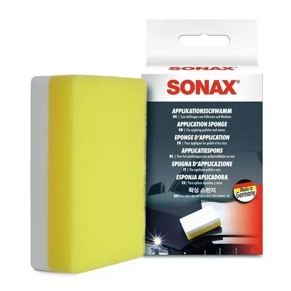 Губка для нанесення поліролей, восків, засобів по догляду SONAX Application Sponge (417300)