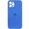 Чохол для смартфона Silicone Full Case AA Camera Protect for Apple iPhone 12 Pro 3,Royal Blue (FullAAi12P-3)
