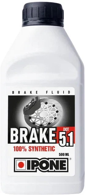 Жидкость тормозов и сцепления Ipone Brake DOT 5.1 (500мл)