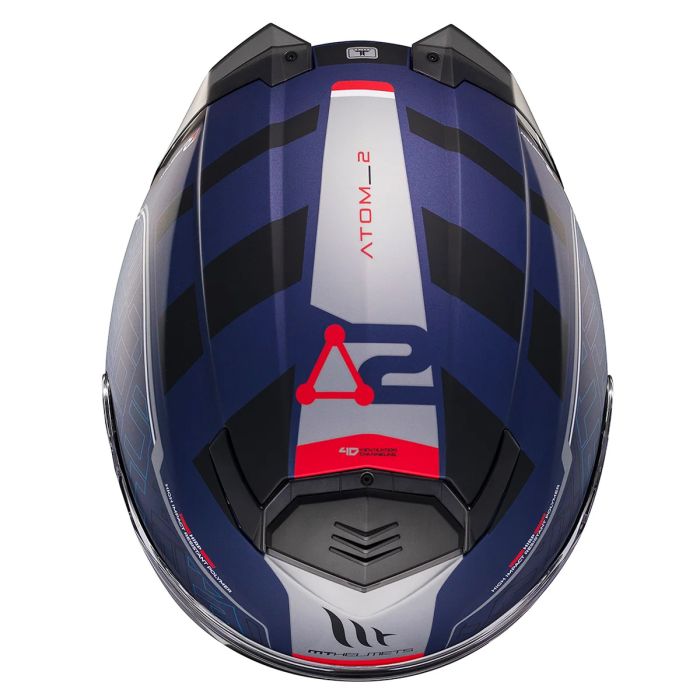 Мотошолом MT ATOM 2 SV DESTINY C7 Matt Blue M