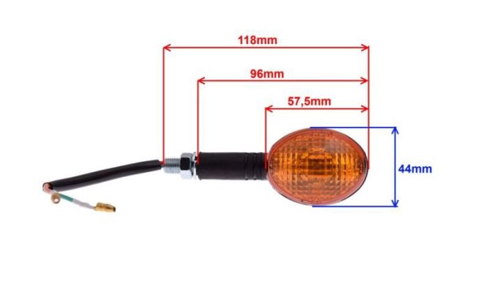 Повороти чорні AL8100 правий +лівий