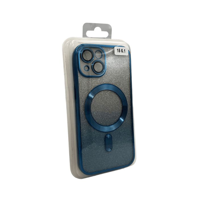Чохол для смартфона Cosmic CD Shiny Magnetic for Apple iPhone 15 Deep Blue (CDSHIiP15DeepBlue)