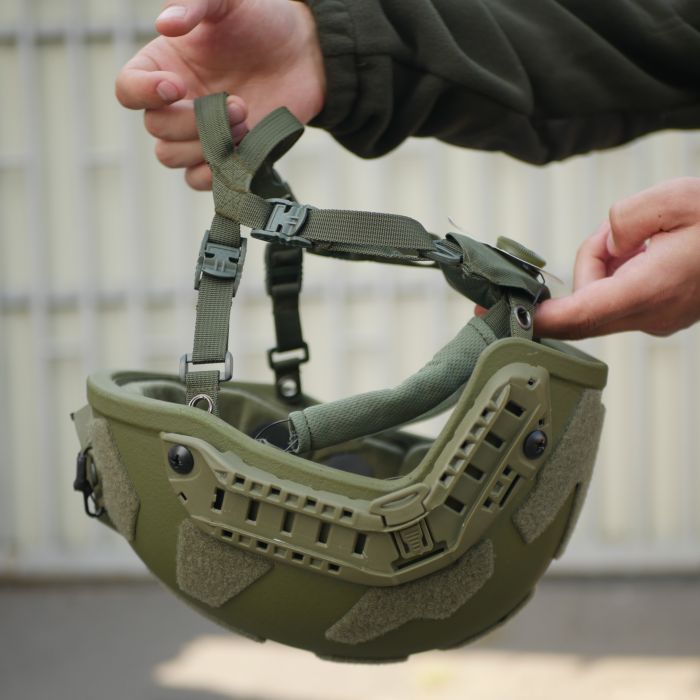 Баллистический шлем Олива (L) FAST PE GEN III AGGRESSIVE