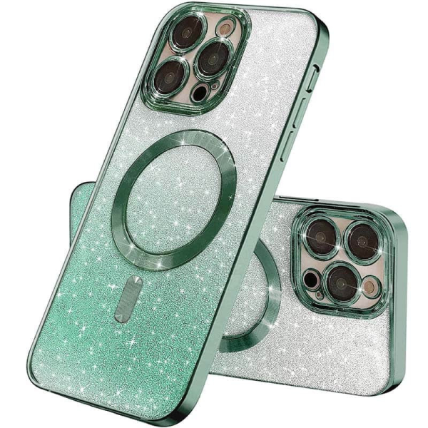 Чохол для смартфона Cosmic CD Shiny Magnetic for Apple iPhone 15 Pro Green (CDSHIiP15PGreen)