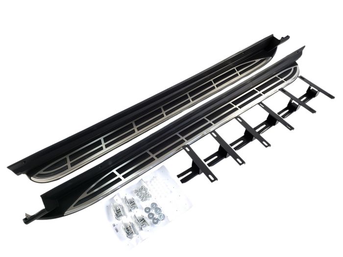 Подножки (V1) на Toyota RAV4 2018-2022 года