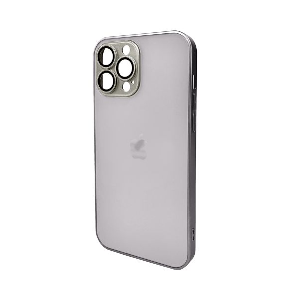 Чохол для смартфона AG Glass Matt Frame Color Logo for Apple iPhone 11 Pro Max Titanium Grey (AGMattFrameiP11PMGrey)