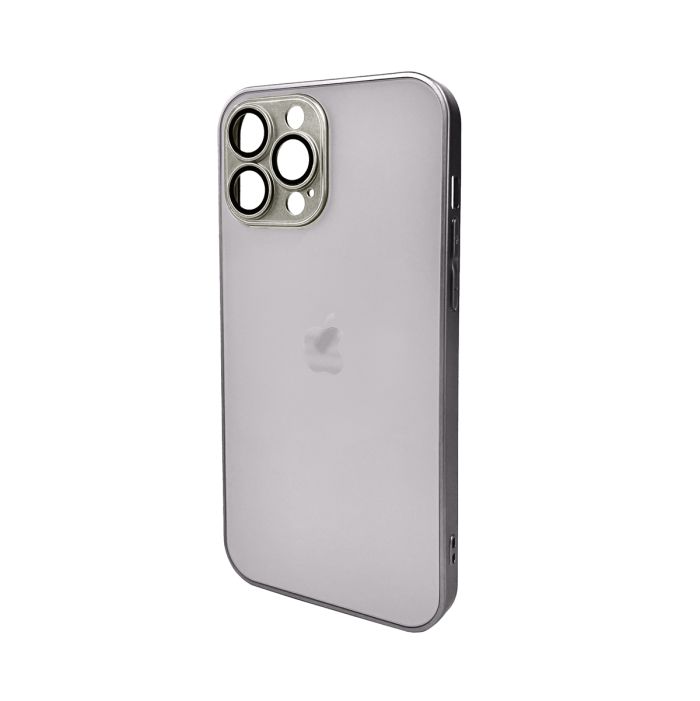 Чохол для смартфона AG Glass Matt Frame Color Logo for Apple iPhone 11 Pro Max Titanium Grey (AGMattFrameiP11PMGrey)