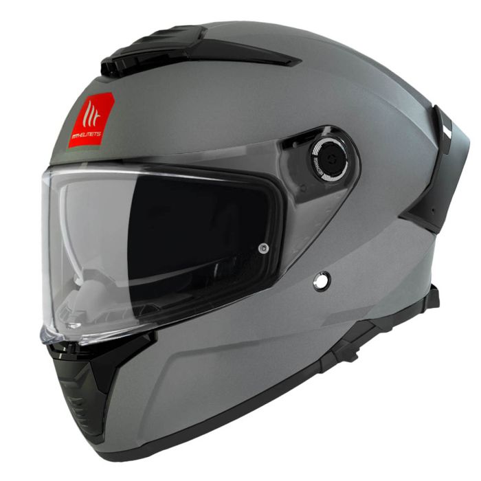Мотошолом MT THUNDER 4 SV Solid A12 Matt Grey S