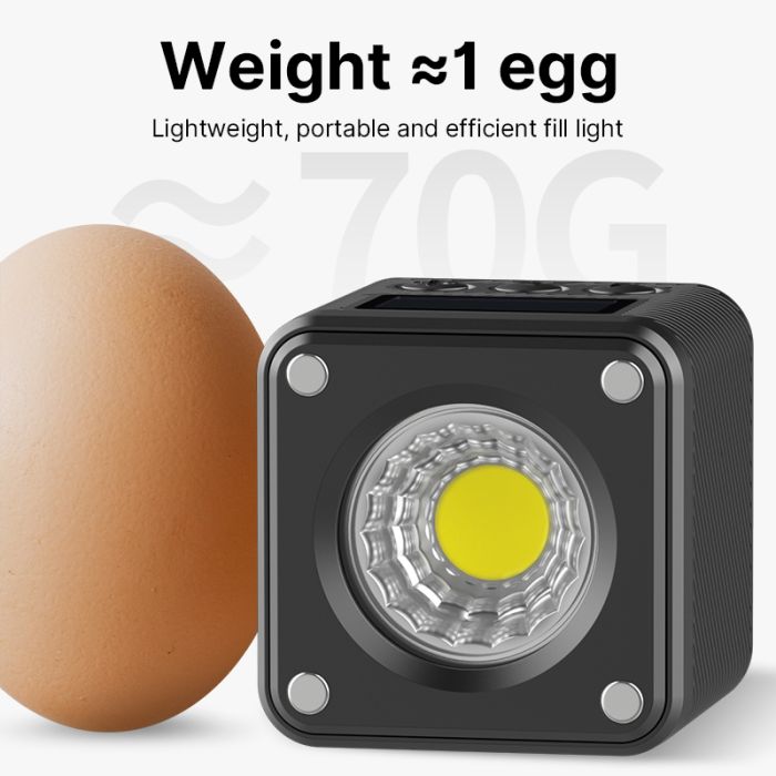 Відеосвітло Ulanzi L2 Bi-color COB Vedio Light, IP6, 5W, Black (3051) (3051)