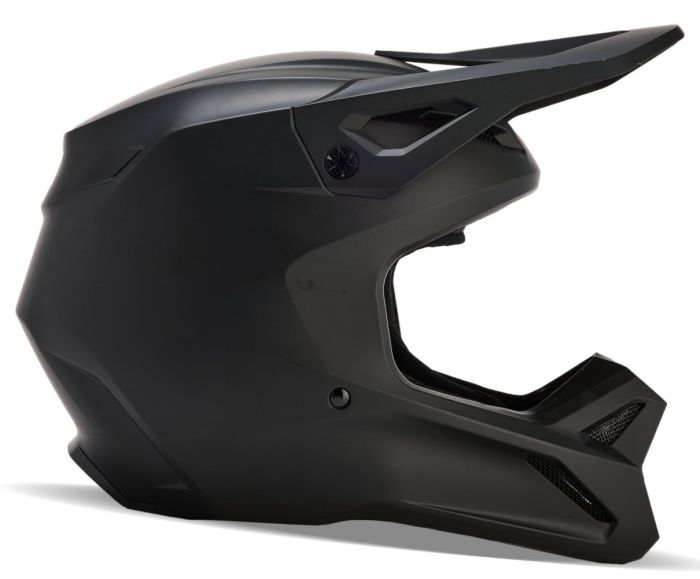 Мотошолом FOX V1 SOLID HELMET Matte Black, XL