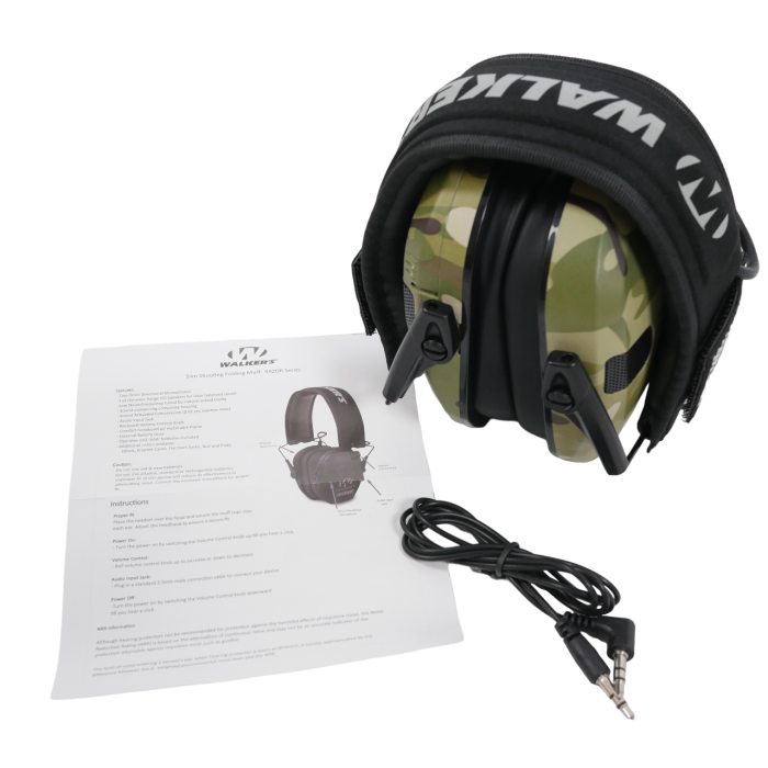 Активные Наушники Walker's Razor Slim Multicam