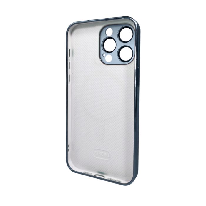 Чохол для смартфона AG Glass Sapphire Frame MagSafe Logo for Apple iPhone 12 Pro Max Sierra Blue (AGSappiFRP12PMSierra)