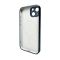 Чохол для смартфона AG Glass Sapphire Frame MagSafe Logo for Apple iPhone 15 Sea Blue (AGSappiFRP15Blue)